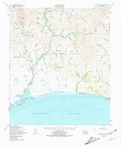 United States Geological Survey Solomon C-5, AK (1950, 63360-Scale) digital map