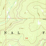United States Geological Survey Solomon Creek, WY-CO (1961, 24000-Scale) digital map
