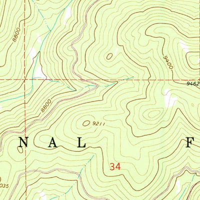 United States Geological Survey Solomon Creek, WY-CO (1961, 24000-Scale) digital map