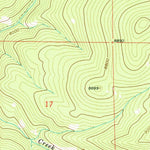 United States Geological Survey Solomon Creek, WY-CO (1961, 24000-Scale) digital map