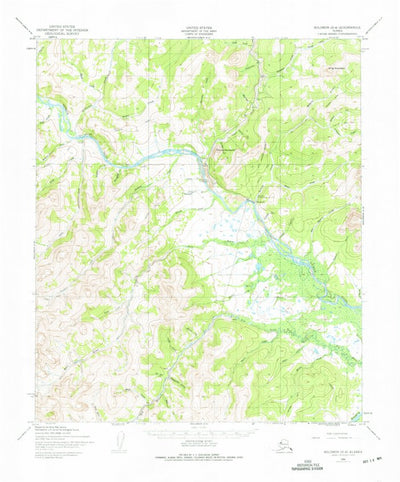 United States Geological Survey Solomon D-4, AK (1950, 63360-Scale) digital map