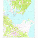 United States Geological Survey Solomons Island, MD (1944, 24000-Scale) digital map