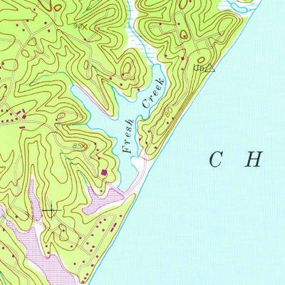 United States Geological Survey Solomons Island, MD (1944, 24000-Scale) digital map