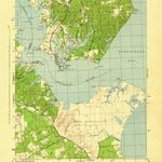 United States Geological Survey Solomons Island, MD (1944, 31680-Scale) digital map
