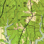 United States Geological Survey Solomons Island, MD (1944, 31680-Scale) digital map