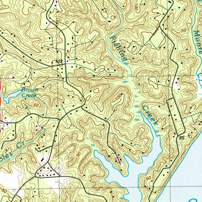 United States Geological Survey Solomons Island, MD (1987, 24000-Scale) digital map