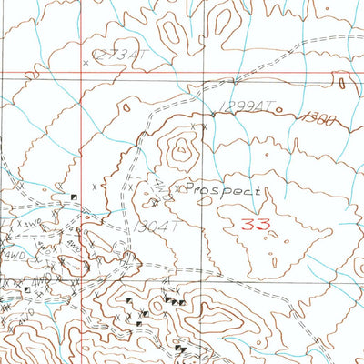 United States Geological Survey Solomons Knob, CA (1983, 24000-Scale) digital map