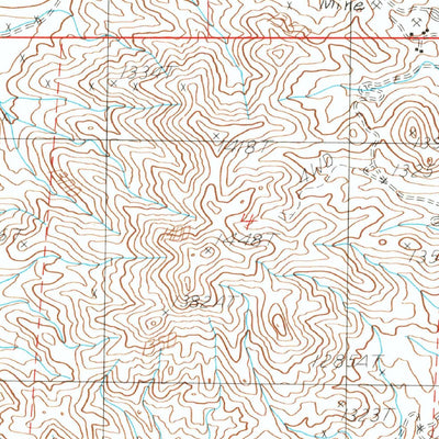 United States Geological Survey Solomons Knob, CA (1983, 24000-Scale) digital map