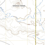 United States Geological Survey Solomons Temple, UT (2023, 24000-Scale) digital map