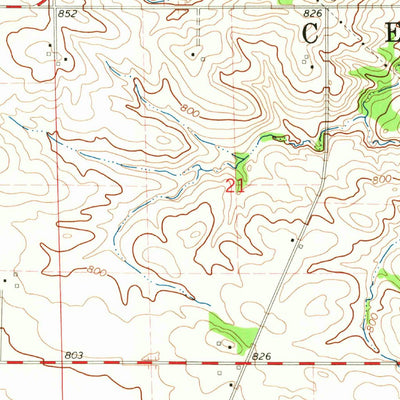United States Geological Survey Solon, IA (1965, 24000-Scale) digital map