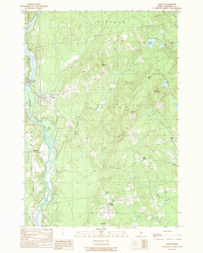 United States Geological Survey Solon, ME (1989, 24000-Scale) digital map