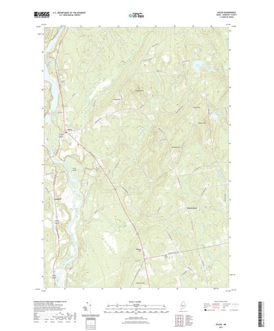 United States Geological Survey Solon, ME (2021, 24000-Scale) digital map