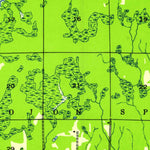 United States Geological Survey Solon Springs, WI (1945, 48000-Scale) digital map