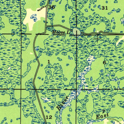 United States Geological Survey Solon Springs, WI (1949, 48000-Scale) digital map