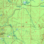 United States Geological Survey Solon Springs, WI (1980, 100000-Scale) digital map