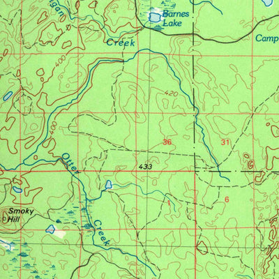 United States Geological Survey Solon Springs, WI (1980, 100000-Scale) digital map