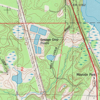 United States Geological Survey Solon Springs, WI (1982, 24000-Scale) digital map