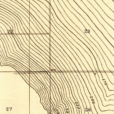 United States Geological Survey Solyo, CA (1913, 31680-Scale) digital map