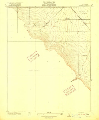 United States Geological Survey Solyo, CA (1916, 31680-Scale) digital map
