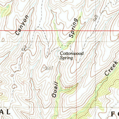 United States Geological Survey Sombrero Peak, AZ (1986, 24000-Scale) digital map