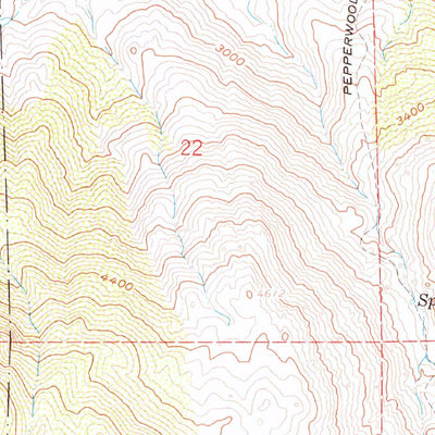 United States Geological Survey Sombrero Peak, CA (1959, 24000-Scale) digital map