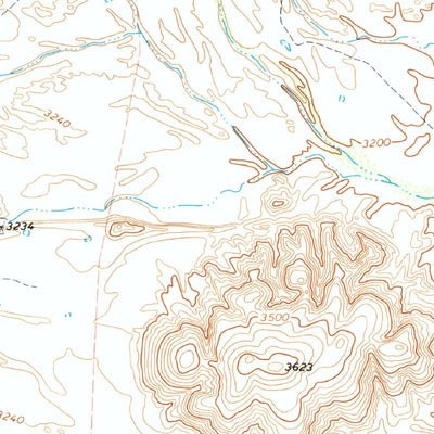 United States Geological Survey Sombrero Peak, TX (1971, 24000-Scale) digital map