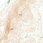 United States Geological Survey Sombrero Peak, TX (1971, 24000-Scale) digital map