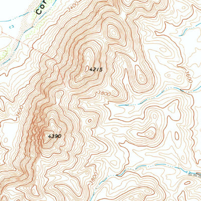 United States Geological Survey Sombrero Peak, TX (1971, 24000-Scale) digital map