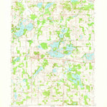 United States Geological Survey Somerset Center, MI (1971, 24000-Scale) digital map