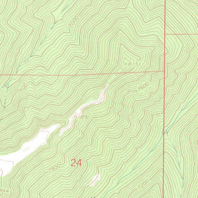United States Geological Survey Somerset, CO (1964, 24000-Scale) digital map