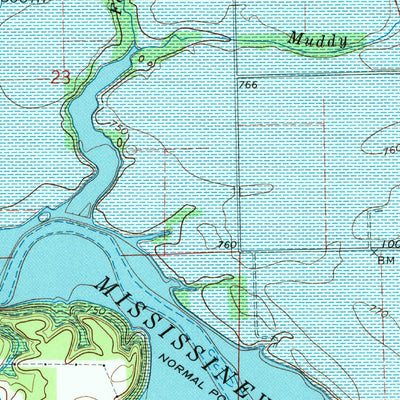 United States Geological Survey Somerset, IN (1969, 24000-Scale) digital map