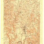 United States Geological Survey Somerset, KY (1935, 62500-Scale) digital map