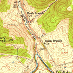 United States Geological Survey Somerset, KY (1954, 24000-Scale) digital map