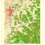 United States Geological Survey Somerset, KY (1961, 24000-Scale) digital map