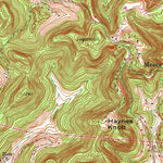 United States Geological Survey Somerset, KY (1973, 24000-Scale) digital map