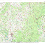 United States Geological Survey Somerset, KY (1982, 100000-Scale) digital map