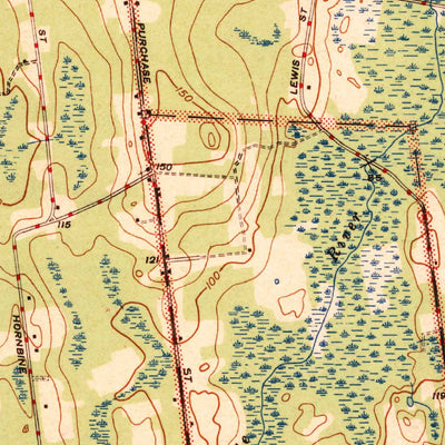 United States Geological Survey Somerset, MA (1943, 31680-Scale) digital map