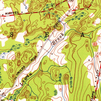 United States Geological Survey Somerset, MA (1948, 24000-Scale) digital map