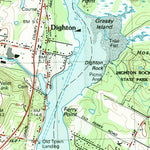 United States Geological Survey Somerset, MA (1985, 25000-Scale) digital map