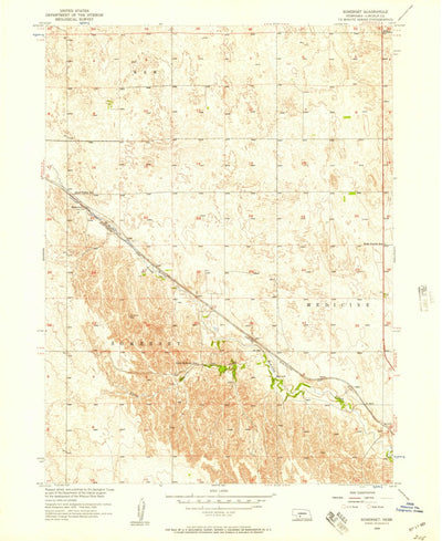 United States Geological Survey Somerset, NE (1956, 24000-Scale) digital map