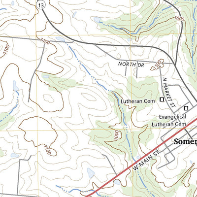 United States Geological Survey Somerset, OH (2023, 24000-Scale) digital map