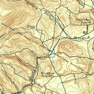 United States Geological Survey Somerset, PA (1913, 62500-Scale) digital map