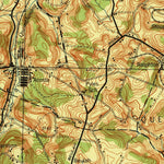 United States Geological Survey Somerset, PA (1944, 62500-Scale) digital map