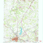 United States Geological Survey Somerset, PA (1967, 24000-Scale) digital map