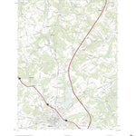 United States Geological Survey Somerset, PA (2023, 24000-Scale) digital map