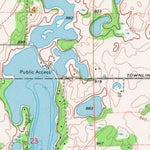 United States Geological Survey Somerset South, WI-MN (1974, 24000-Scale) digital map
