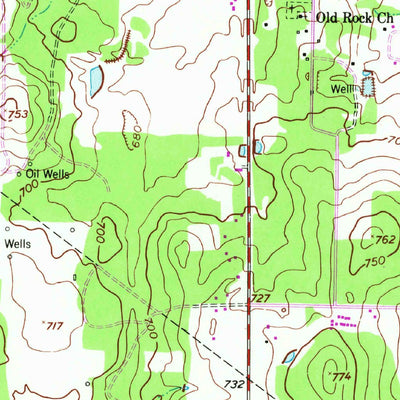 United States Geological Survey Somerset, TX (1958, 24000-Scale) digital map