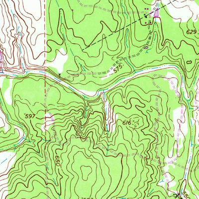 United States Geological Survey Somerset, TX (1958, 24000-Scale) digital map