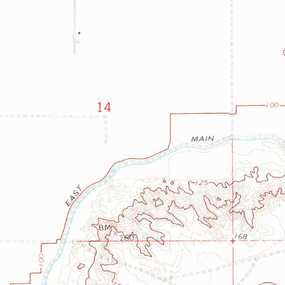 United States Geological Survey Somerton, AZ (1965, 24000-Scale) digital map