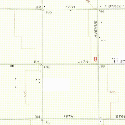 United States Geological Survey Somerton, AZ (1965, 24000-Scale) digital map